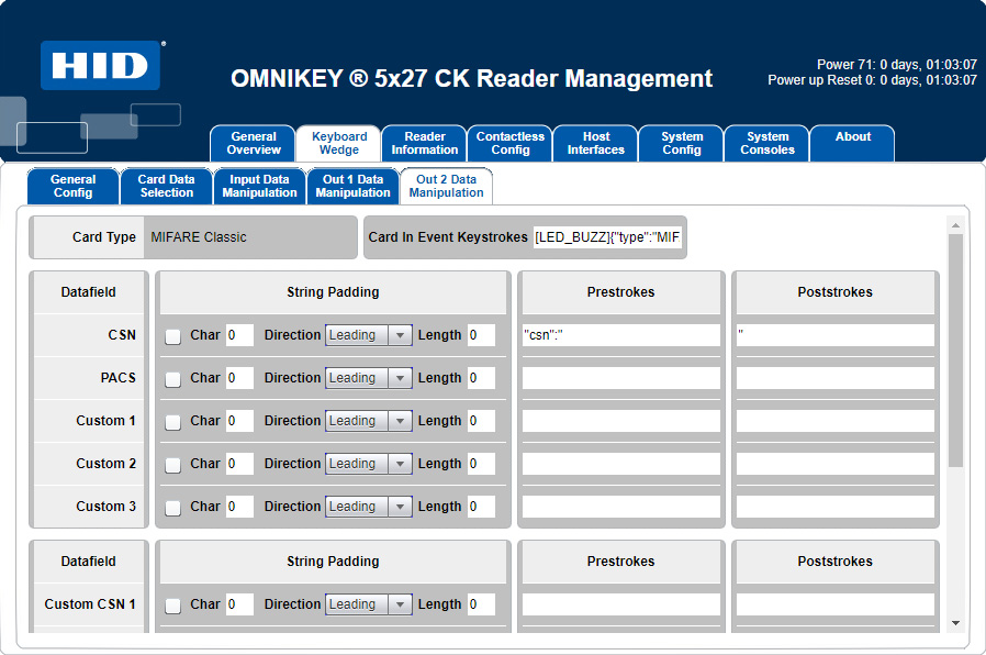 OMNIKEY 5427 CK Reader Management
