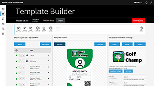 Screenshot | IDC Professional | Template Builder