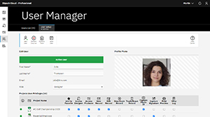 Screenshot | IDC Professional | User Manager