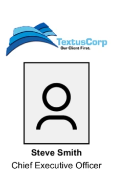 Basic Series #2 can be punched on top with a logo, photo ID, and two customizable fields. | #122488 Basic Series #2 can be punched on top with a logo, photo ID, and two customizable fields. | #122488