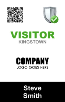 Visitor ID Badge #1 | #122821 Visitor ID Badge #1 | #122821