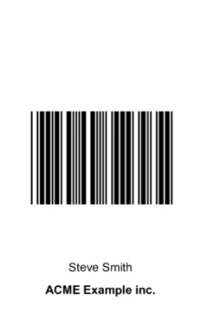 Basic Series with a large barcode for fast scanning | #122350 Basic Series with a large barcode for fast scanning | #122350