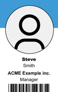 Employee ID Series 16 | #122346 Employee ID Series 16 | #122346