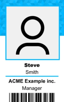 Employee ID Series 19 | #122410 Employee ID Series 19 | #122410