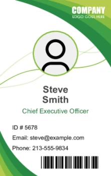 Employee ID Series 09 | #122428 Employee ID Series 09 | #122428