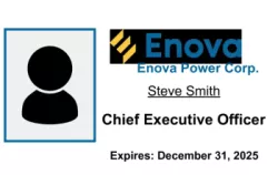 Enova Power Corp. - Front | #122868
