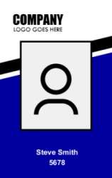 High contrast card, good for membership card or ID card | #122342 High contrast card, good for membership card or ID card | #122342