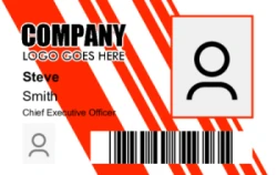 Miscellaneous Series 02 | Modern horizontal design with a bold SVG background, photo area, barcode, and high-contrast identity layout. #122341 Miscellaneous Series 02 | Modern horizontal design with a bold SVG background, photo area, barcode, and high-contrast identity layout. #122341