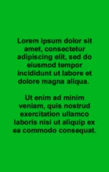 Miscellaneous Series 13 | Simple portrait bold and center full-text card design with Color Code #122515