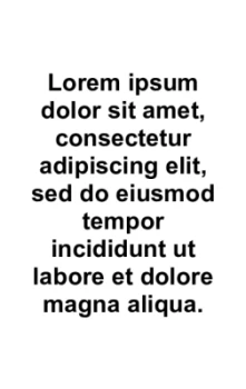 Simple portrait large, bold and center full-text card design | #122780 Simple portrait large, bold and center full-text card design | #122780