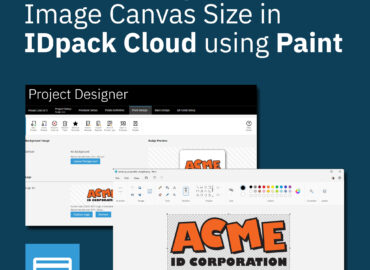 How to Change Your Image Canvas Size in IDpack Cloud using Paint