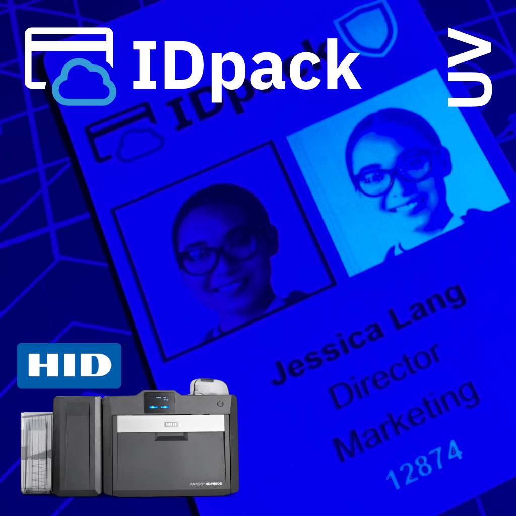 How to Print with IDpack Using the HID FARGO HDP6600 Fluorescent (UV) Panel